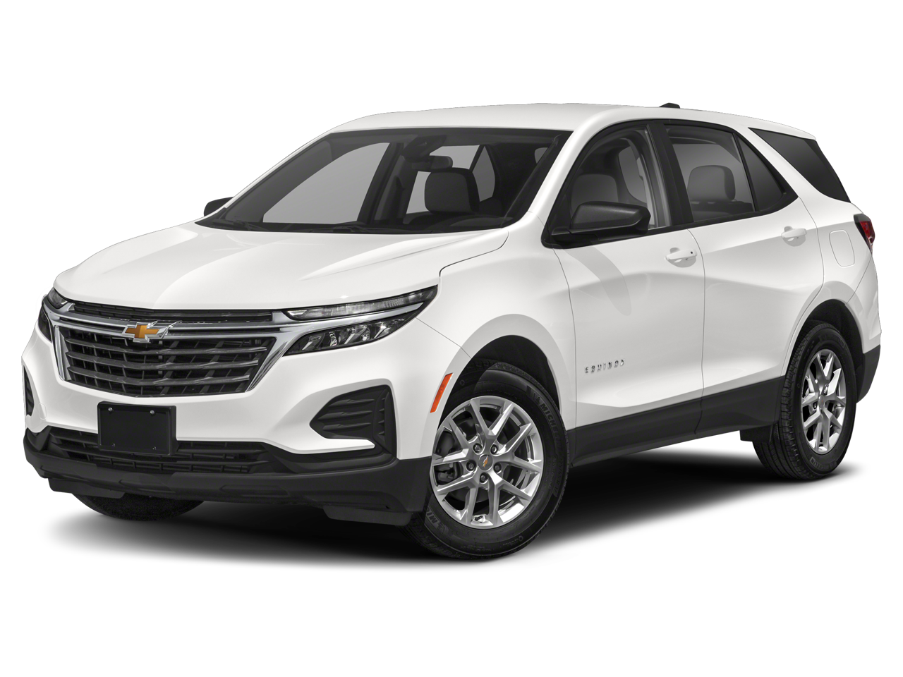 2023 Chevrolet Equinox LT in Sterling Gray Metallic — front three-quarter view