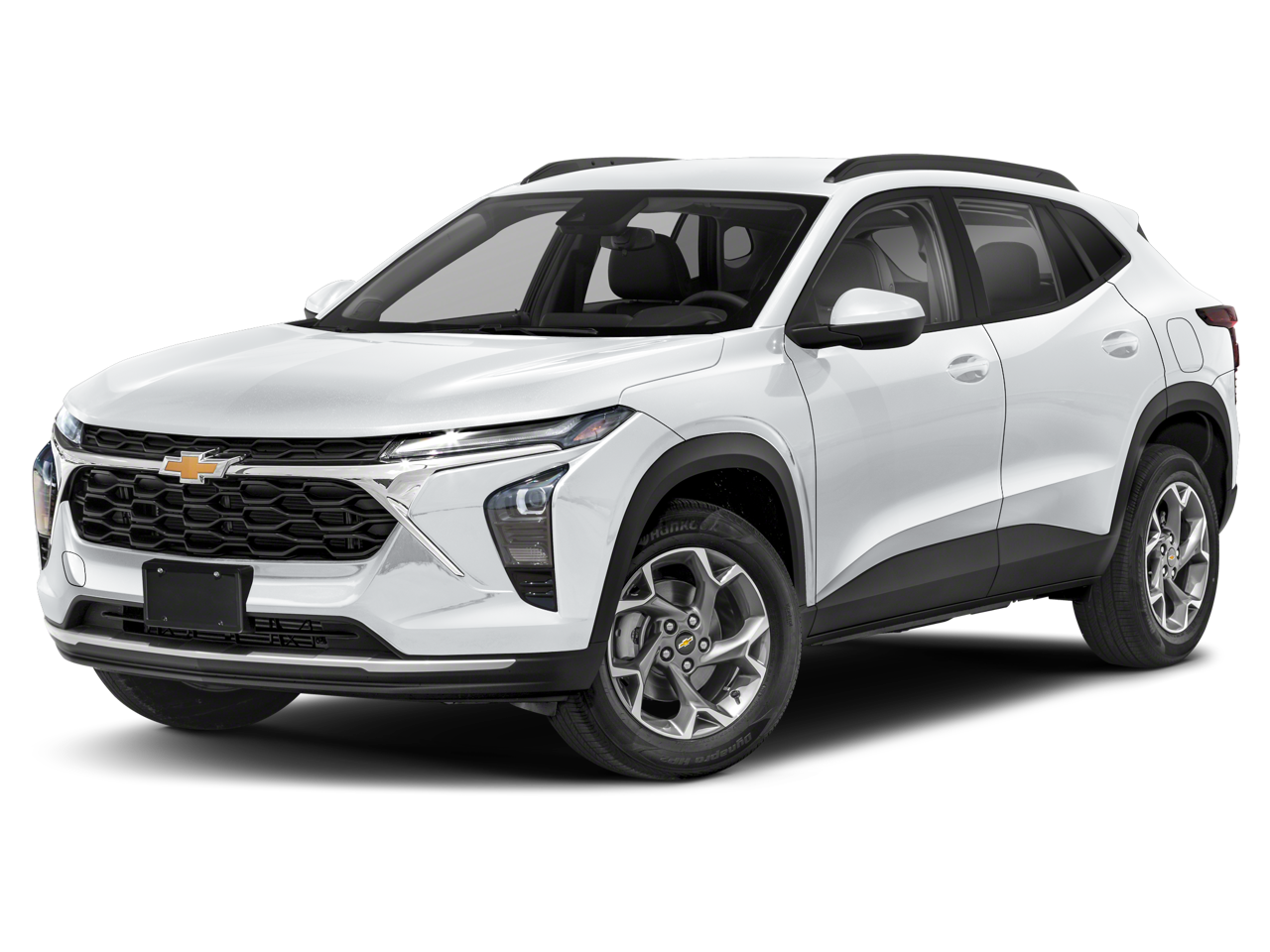 2024 Chevrolet Trax LT in Cayenne Orange Metallic — front three-quarter view