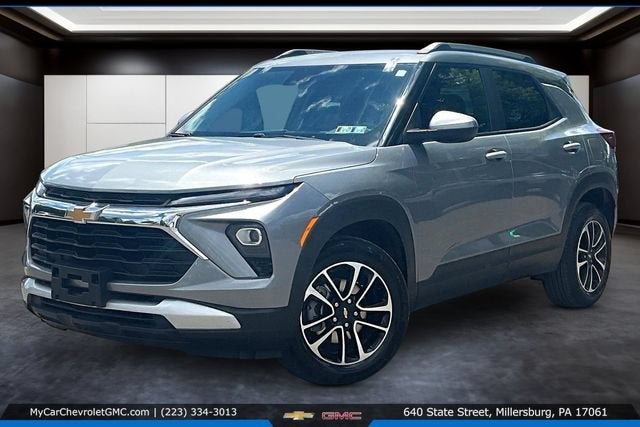 2025 Chevrolet Trailblazer LT in Sterling Gray Metallic — front three-quarter view